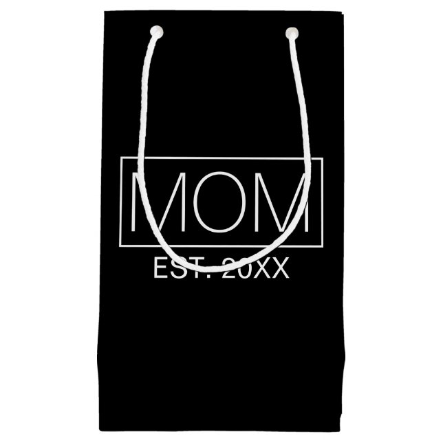 Enkel minimalistisk Mamma-typografi | Gift Bag (Framsidan)