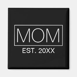 Enkel minimalistisk Mamma-typografi | Magnet