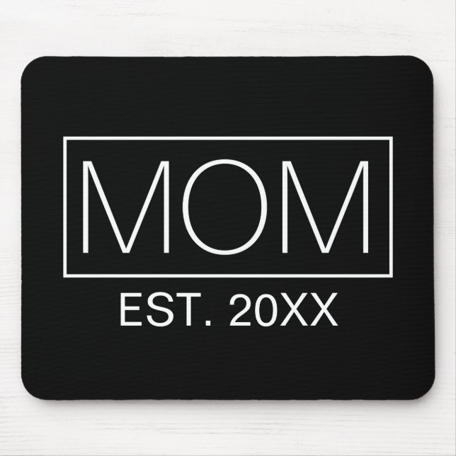 Enkel minimalistisk Mamma-typografi | Musmatta (Framsidan)