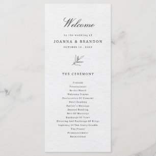Enkel, minimalistisk modern eukalyptus Olive Bröll Program