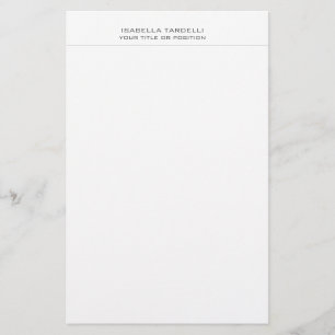 Enkel, minimalistisk modern Professionell Brevpapper