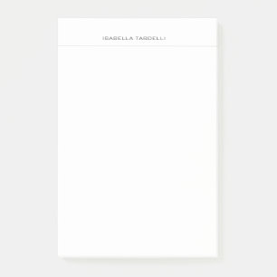 Enkel, minimalistisk modern Professionell Post-it Block