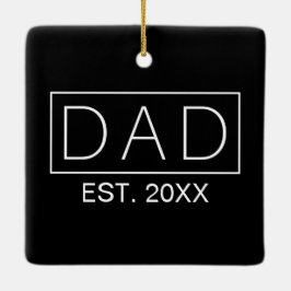 Enkel minimalistisk Pappa-typografi | Ornament