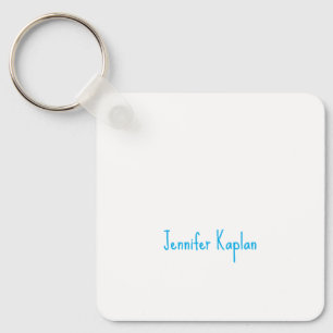 Enkel minimalistisk professionell avslappnad hands nyckelring