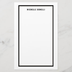 Enkel Minimalistisk Professionell Brevpapper