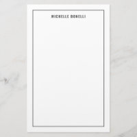 Enkel minimalistisk professionell modern