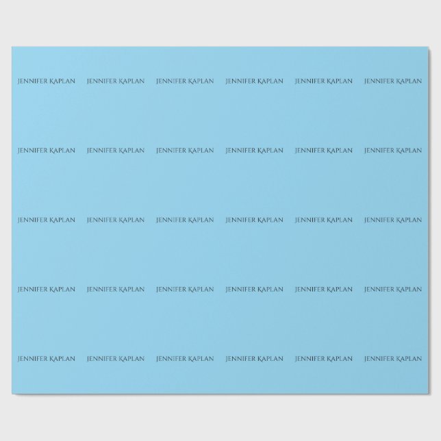 Enkel Minimalistisk Professionell Modern Presentpapper (Platt)