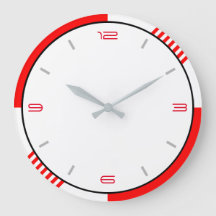 Enkel, minimalistisk röd vit och svart