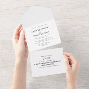 Enkel minimalistisk svart kalligrafimall