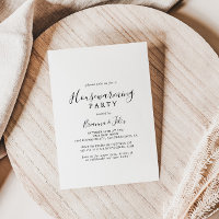 Enkel minimalistisk uppvärmning av Party