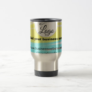 enkel, minimalt lägga till din logotyp/design BLU Resemugg