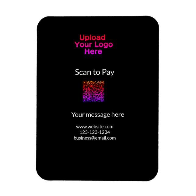 Enkel minimisökning för att betala Lägg till webbp Magnet (Vertikal)