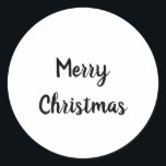 enkel minimitext god jul party runt klistermärke<br><div class="desc">UTFORMNING</div>