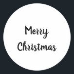enkel minimitext god jul party runt klistermärke<br><div class="desc">UTFORMNING</div>