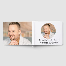 Enkel minnesgudstjänst 2 Foto Modernt minnesmärke Gästböcker