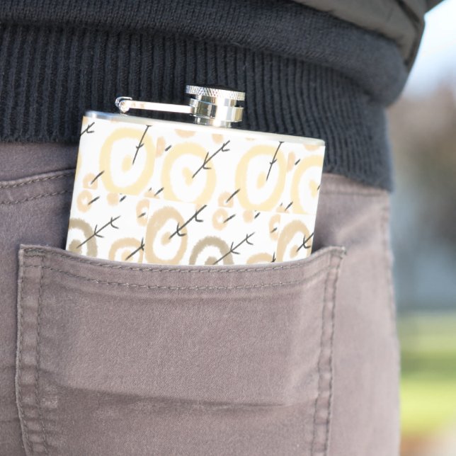 Enkel minsta elegant för anpassningsbarnas kolv hä fickplunta (In Situ)