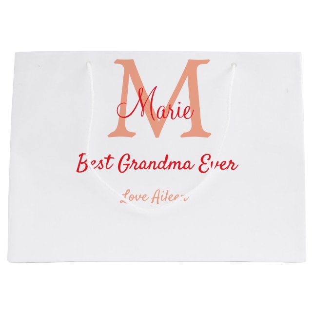 enkel, minsta möjliga mormor som någonsin fått röd (Framsidan)