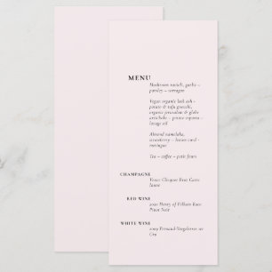 Enkel, mjuk  Elegant Romantic Solid Backgroun Meny