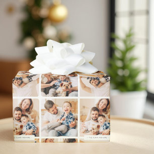 Enkel, modern 4-familjens fotosamling - allt syfte presentpapper