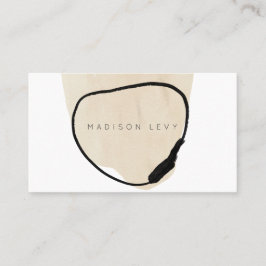 Enkel, modern Abstrakt, reklambranschen Tidsbeställning Kort