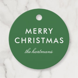 Enkel Modern Anpassningsbar Färg Stripe - jul Gåvor Etiketter