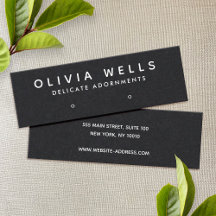 Enkel Modern Black Stud Earring Visning Mini