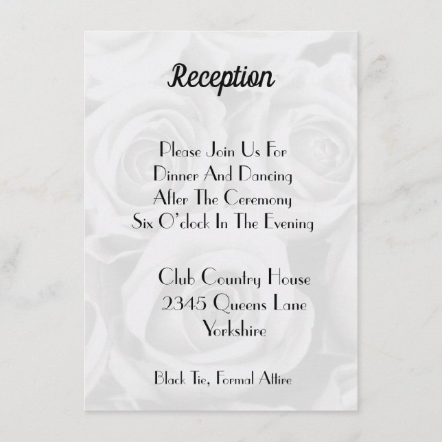 Enkel modern bröllopsinbjudan kort (Framsida)