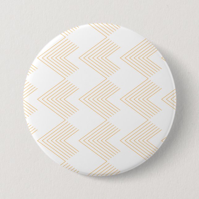 Enkel, modern chevron-pilformad bild mönster knapp (Framsida)