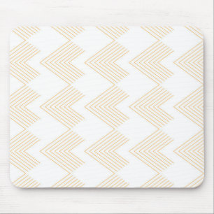 Enkel, modern chevron-pilformad bild mönster musmatta
