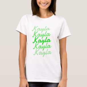 Enkel modern Coola, Namn T Shirt