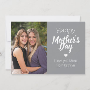 Enkel Modern Cute Mamma Mors dag