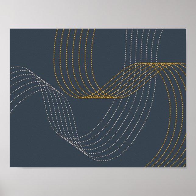 Enkel, modern, elegant, coola, illustration av tre poster (Framsidan)