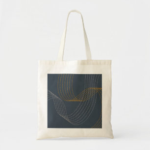 Enkel, modern, elegant, coola, illustration av tre tygkasse
