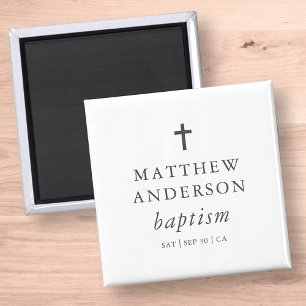 Enkel modern Elegant Kor Baby-baptism Magnet