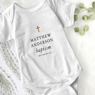 Enkel modern Elegant Kor Baby-baptism T Shirt