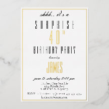 Enkel modern elegant svart och vit guld silver 