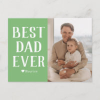 Enkel Modern Family Fars dag Photo Namn