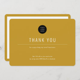 Enkel-modern-färgad bakgrund-Affärs Tack Yo