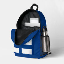 Enkel Modern Finland Finlandsk Flagga Souvenir