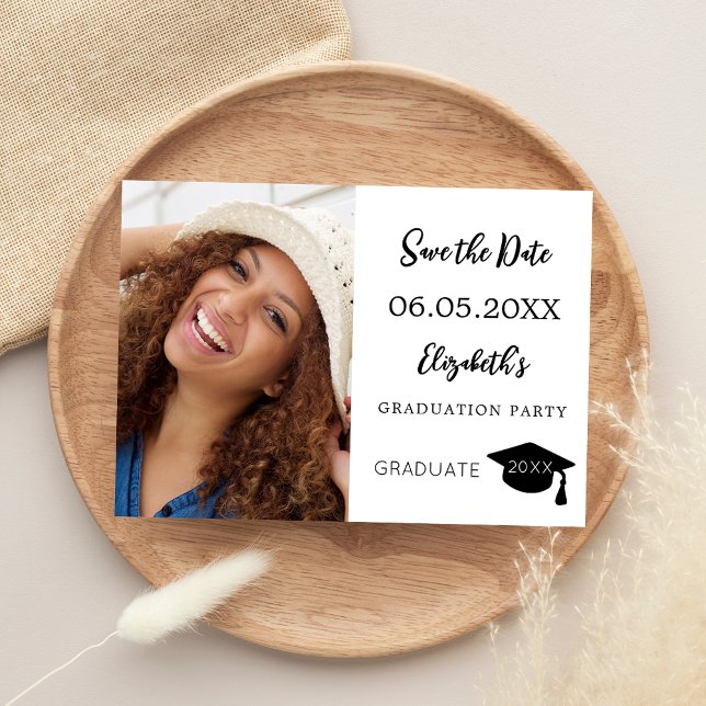 Enkel modern foto Examen Spara Datumet (Skapare uppladdad)