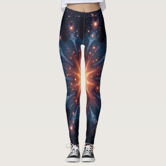 Enkel modern: Galaxy Space Sten Coola Leggings