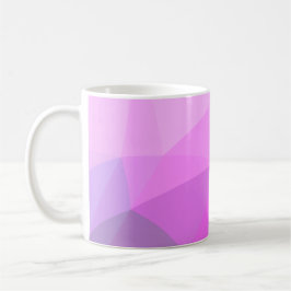 Enkel modern geometrisk övertoning kaffemugg