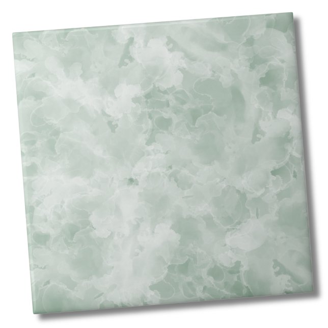 Enkel modern Grönt för sålder Kakelplatta (Simple Modern Green Ceramic Tile)