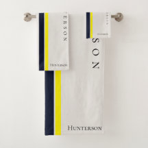 Enkel Modern Gult i Stil, svart och vit kust