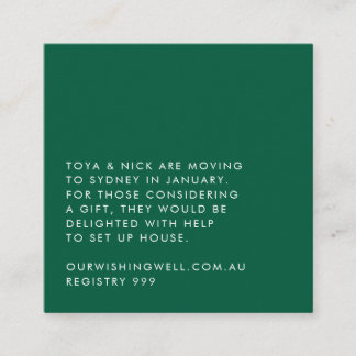 Enkel modern inklusionskort tilläggskort