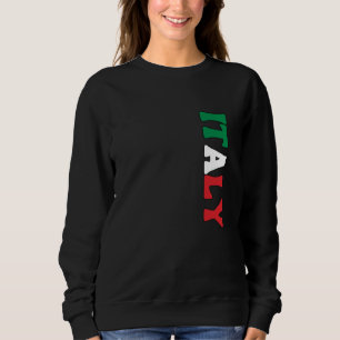Enkel Modern Italien National Flagga Apparel T Shirt