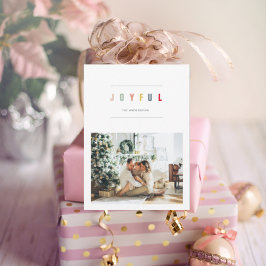 Enkel modern julfoto | GLATT HELGDAG