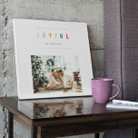 Enkel modern julfoto | GLATT HELGDAG Canvastryck<br><div class="desc">Enkel modern julfoto | GLATT HELGDAG</div>