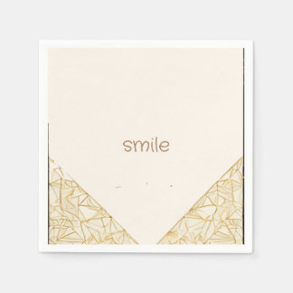 enkel modern konst i pastellberget pappersservett