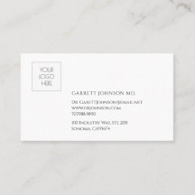 Enkel, modern Logotyp - minimalistisk Doktor-läkar